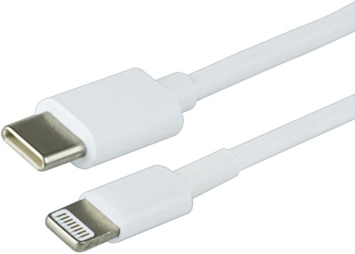 Kabel Green Mouse USB Lightning-C 2 meter wit