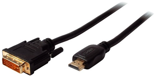 Kabel HDMI - DVI-D 2m 24+1