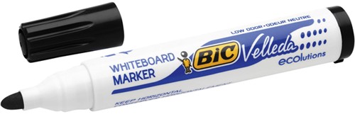 Viltstift Bic 1701 whiteboard rond zwart 1.4mm