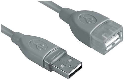 Kabel Hama USB 2.0 Extension 300cm grijs