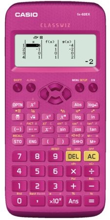 Rekenmachine Casio Classwiz FX-82EX roze Meerkantoor