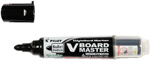 Viltstift PILOT Begreen whiteboard rond zwart 2.3mm
