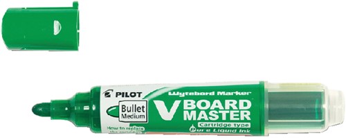 Viltstift PILOT Begreen whiteboard rond groen 2.3mm